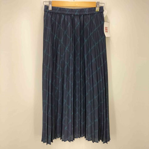 クミキョク 組曲 19AW MOON CHECK PRINT プリーツスカート レディース JPN:2