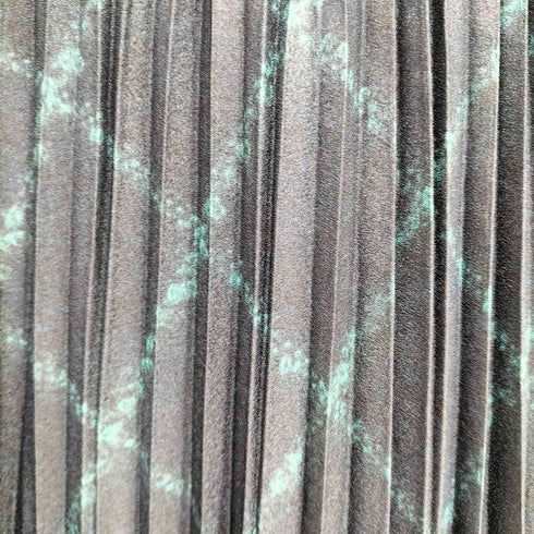 クミキョク 組曲 19AW MOON CHECK PRINT プリーツスカート レディース JPN:2
