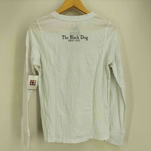 THE BLACK DOG ドックプリント 長袖 Tシャツ ロンT メンズ import:XS
