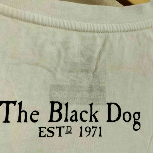 THE BLACK DOG ドックプリント 長袖 Tシャツ ロンT メンズ import:XS