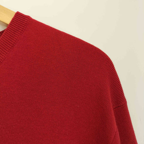 ポロバイラルフローレン Polo by RALPH LAUREN EXCLUSIVE OF DECORATION ポニー刺繍 Vネック コットンニット メンズ import:M