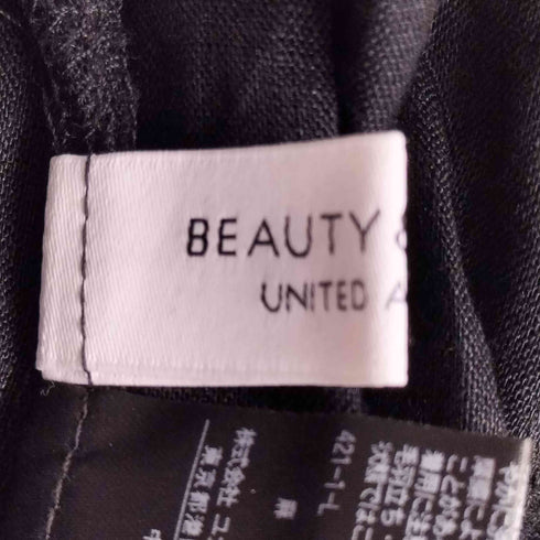 ビューティーアンドユースユナイテッドアローズ BEAUTY & YOUTH UNITED ARROWS リネンフレアスカート レディース JPN:S