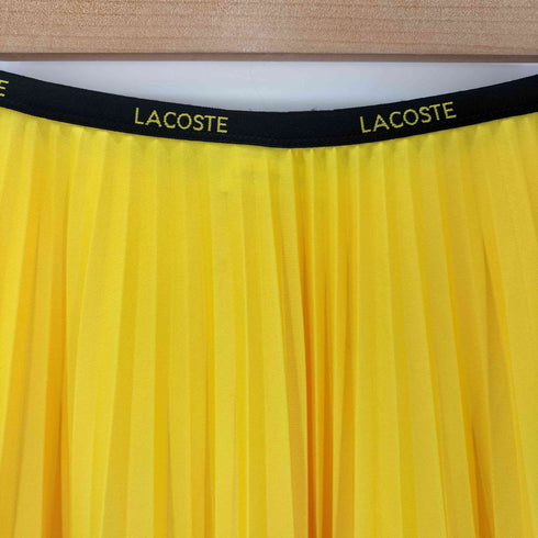 ラコステ LACOSTE ミドルカットプリーツスカート レディース L