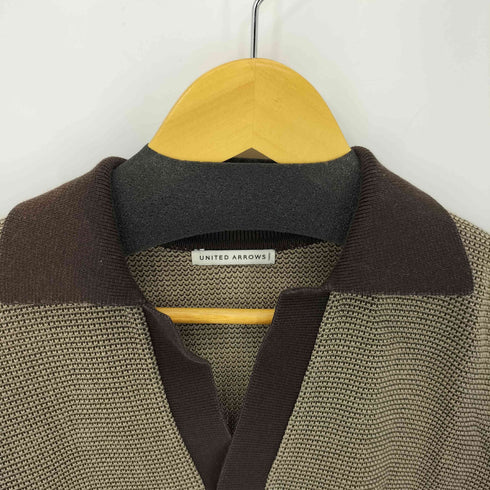 ユナイテッドアローズ UNITED ARROWS コットン/アクリル ボーダー スキッパー Skipper メンズ JPN:L