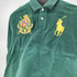 ポロバイラルフローレン Polo by RALPH LAUREN 90S S/S ビックポニー刺繍ポロシャツ 10-12サイズ レディース import:M