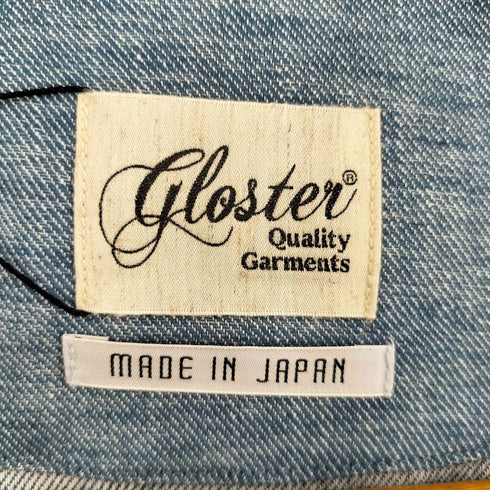 フレディアンドグロスター FREDY&GLOSTER 綿麻シャンブレー スキッパーシャツ メンズ JPN:L