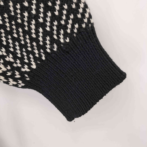 オーラリー AURALEE HARD TWISTMERINO JACQUARD KNIT BIG P/O メンズ JPN:3