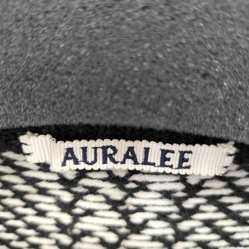 オーラリー AURALEE HARD TWISTMERINO JACQUARD KNIT BIG P/O メンズ JPN:3