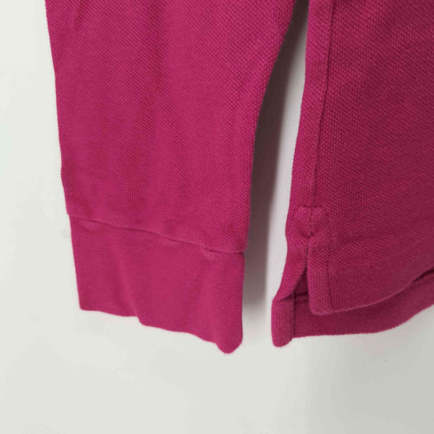 ラルフローレン RALPH LAUREN THE SKINNY POLO ビッグポニー刺繍L/Sポロシャツ レディース import:XL
