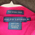 ラルフローレン RALPH LAUREN THE SKINNY POLO ビッグポニー刺繍L/Sポロシャツ レディース import:XL