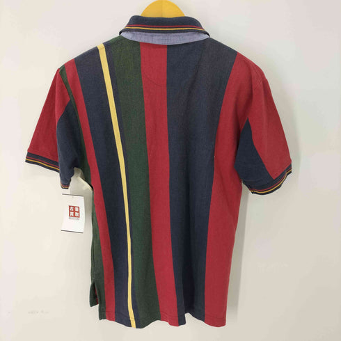 ポロバイラルフローレン Polo by RALPH LAUREN 90S S/S スモールポニー刺繍マルチカラーポロシャツ メンズ