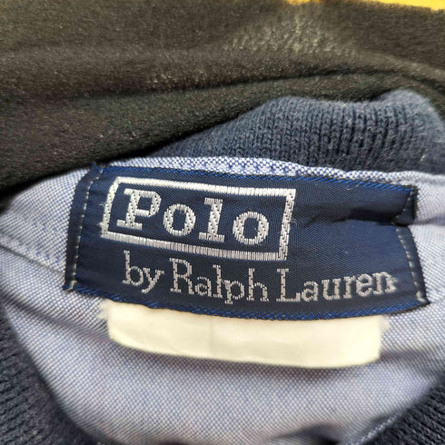 ポロバイラルフローレン Polo by RALPH LAUREN 90S S/S スモールポニー刺繍マルチカラーポロシャツ メンズ