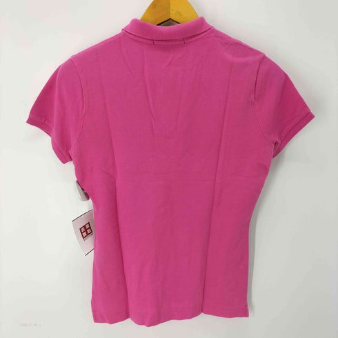 ラルフローレン RALPH LAUREN THE SKINNY POLO スモールポニー刺繍S/Sポロシャツ レディース import:XL