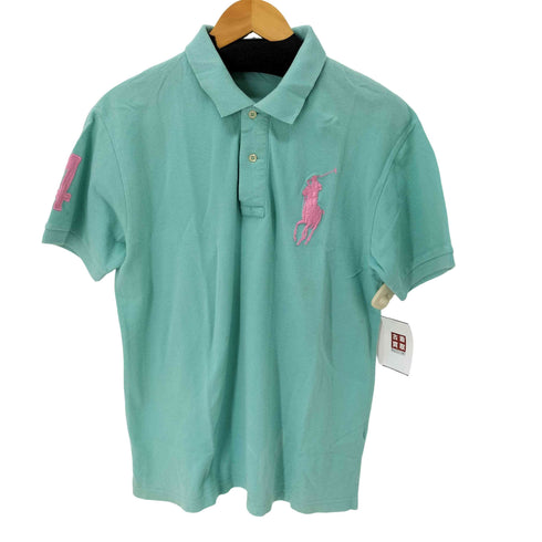 ポロバイラルフローレン Polo by RALPH LAUREN 90S ビッグポニー刺繍S/Sポロシャツ メンズ