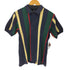 ポロバイラルフローレン Polo by RALPH LAUREN USA製 90S S/S スモールポニー刺繍マルチカラーポロシャツ メンズ import:XL
