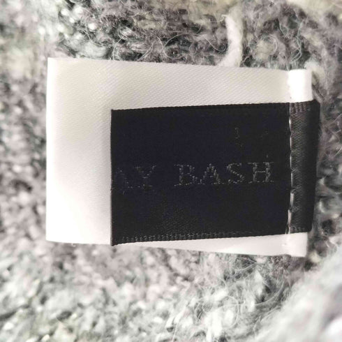 バースデーバッシュ BIRTHDAY BASH フリンジボーダーニット レディース