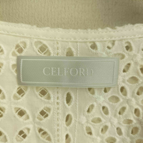 セルフォード CELFORD コットンエンブロイダリーワンピース レディース JPN:38