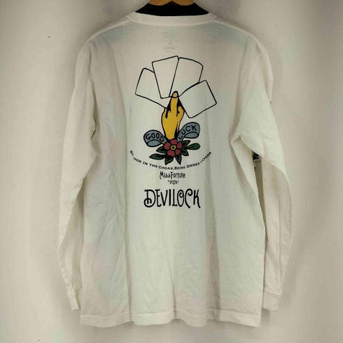 デビロック DEVILOCK 両面プリント L/S Tシャツ メンズ JPN:XL