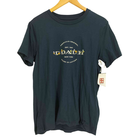 コーチ COACH ロゴプリント 半袖 Tシャツ レディース import:M