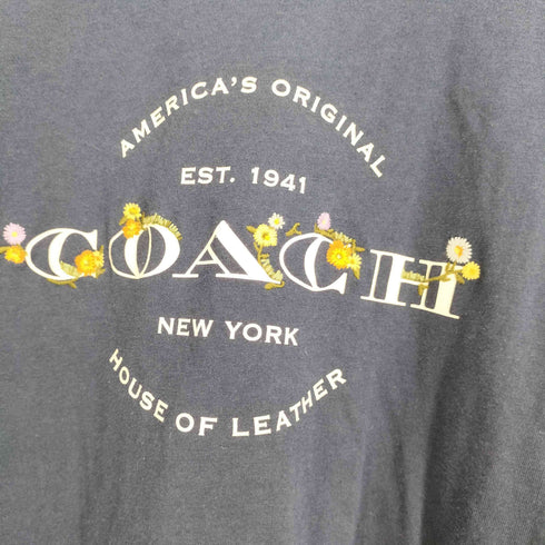 コーチ COACH ロゴプリント 半袖 Tシャツ レディース import:M