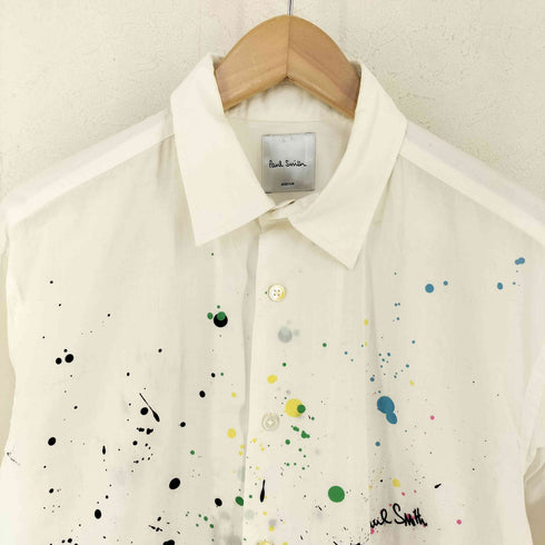 ポールスミス Paul Smith Splash レギュラーカラーシャツ メンズ import:M