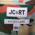 jc#rt #portland 迷彩 レギュラーカラーシャツ メンズ 3X