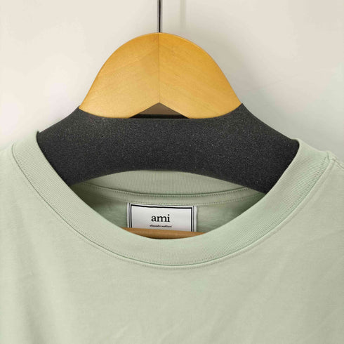 アミアレクサンドルマテュッシ AMI ALEXANDRE MATTIUSSI S/S ビックワッペンクルーネックTシャツ メンズ