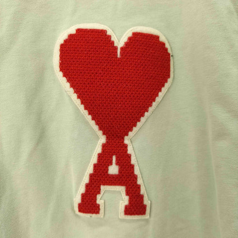 アミアレクサンドルマテュッシ AMI ALEXANDRE MATTIUSSI S/S ビックワッペンクルーネックTシャツ メンズ