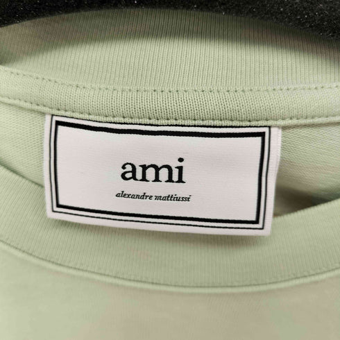 アミアレクサンドルマテュッシ AMI ALEXANDRE MATTIUSSI S/S ビックワッペンクルーネックTシャツ メンズ