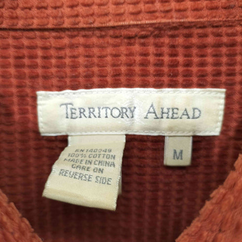 TERRITORY AHEAD 90-00S コーデュロイ ワークシャツジャケット メンズ import:M