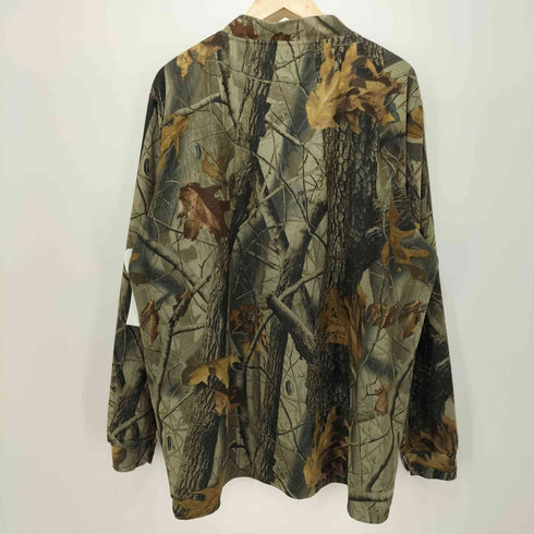 カベラス Cabela's 90S リアルツリーカモ ハンドカラー プルオーバー オーバーサイズシャツ メンズ import:XL
