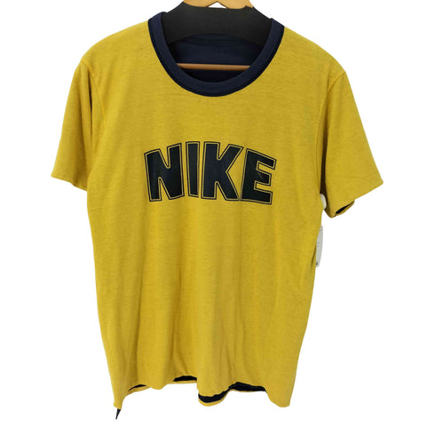ナイキ NIKE USA製 80S S/S リバーシブルクルーネックTシャツ メンズ import:L