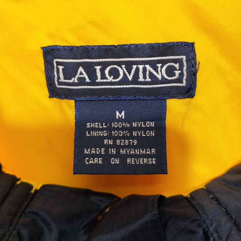 LA LOVING 90-00S 両面プリント アノラック ナイロンジャケット プルオーバー メンズ import:M