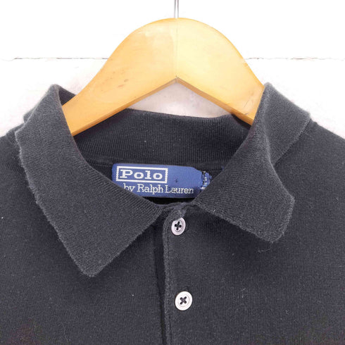 ポロバイラルフローレン Polo by RALPH LAUREN 90s FINE COTTON ニットポロ メンズ