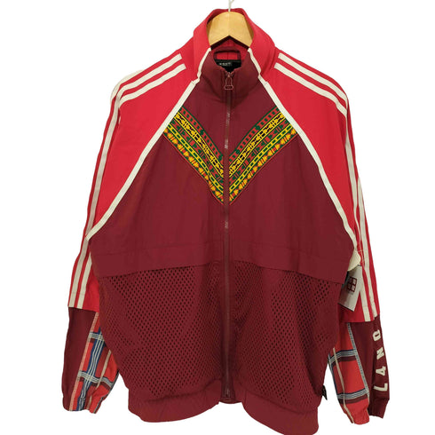 アディダス adidas 2018年製 音楽プロデューサー コラボ Afro HU TRACKTOP FULLZIP JACKE メンズ import:M