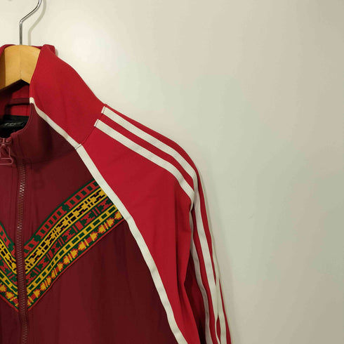 アディダス adidas 2018年製 音楽プロデューサー コラボ Afro HU TRACKTOP FULLZIP JACKE メンズ import:M