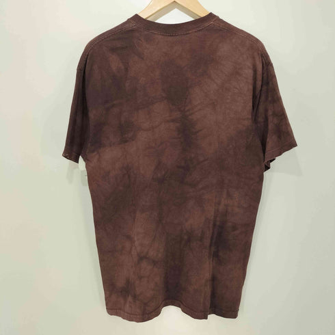 ザマウンテン the mountain アニマルプリント S/S クルーネック Tシャツ メンズ import:M