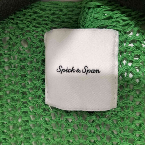 スピックアンドスパン Spick and Span 23SS ペーパーヤーンタック柄カーディガン レディース FREE