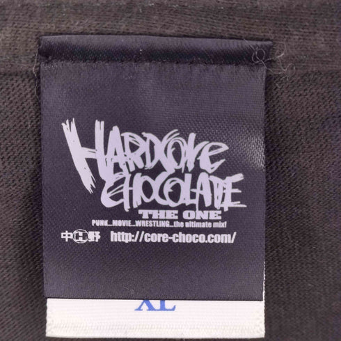 ハードコアチョコレート HARDCORE CHOCOLATE 両面プリント S/S Tシャツ メンズ JPN:XL