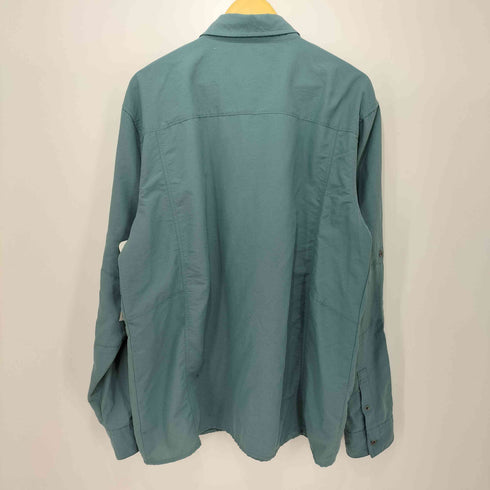 ラングラー Wrangler 裏地メッシュ オーバーサイズ ワークシャツ メンズ import:XL
