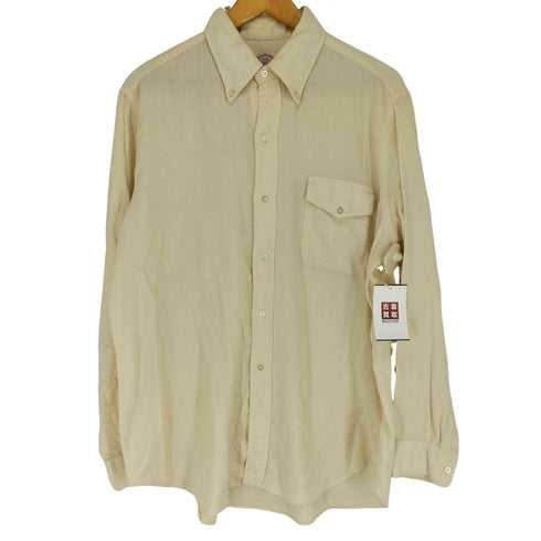 ブルックスブラザーズ BROOKS BROTHERS 60s- BROOKS FLANNEL 1ポケットオックスフォードシャツ メンズ 17-R
