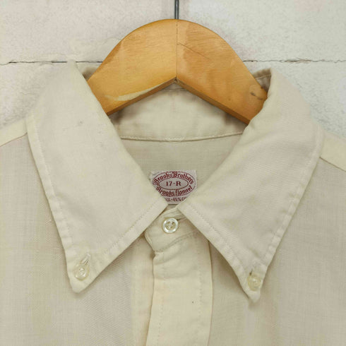 ブルックスブラザーズ BROOKS BROTHERS 60s- BROOKS FLANNEL 1ポケットオックスフォードシャツ メンズ 17-R
