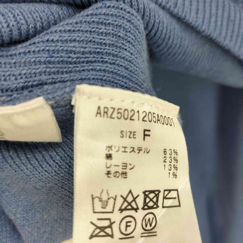 アーシー earthy 22SS ECORICHニットアップ レディース FREE