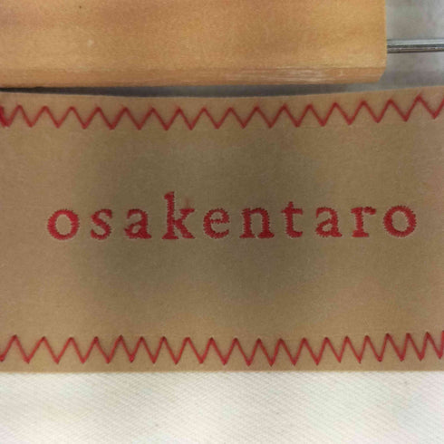 osakentaro ジグザグステッチロングパンツ レディース