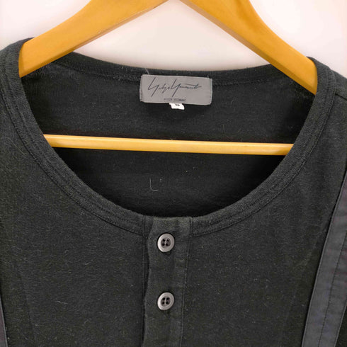 ヨウジヤマモトプールオム Yohji Yamamoto POUR HOMME ヘンリーネック長袖カットソー メンズ 3