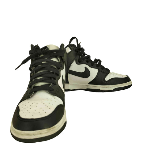 ナイキ NIKE DUNK HI RETRO WHITE BLACK TOTAL ORANGE Championsip White メンズ JPN:27