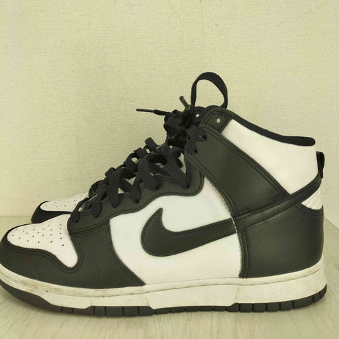 ナイキ NIKE DUNK HI RETRO WHITE BLACK TOTAL ORANGE Championsip White メンズ JPN:27