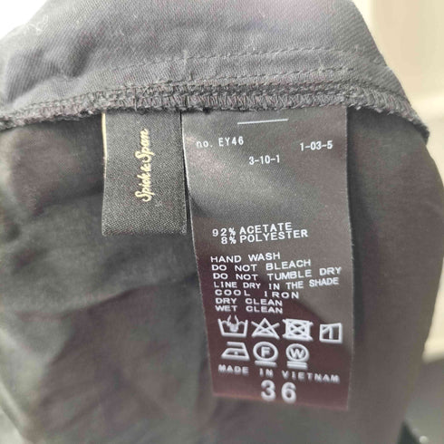 スピックアンドスパン Spick and Span 24SS サテンイージーパンツ レディース JPN:36