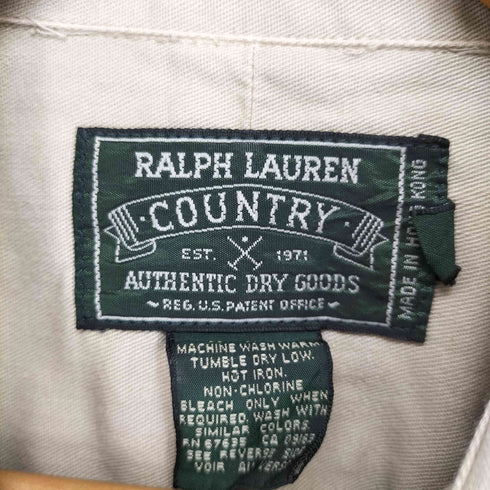 ラルフローレン RALPH LAUREN 80s 2ポケットシャツ メンズ JPN:L