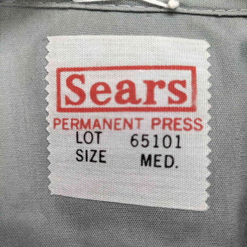 シアーズ Sears 70s- PERMANENT PRESS ワークシャツ メンズ JPN:M